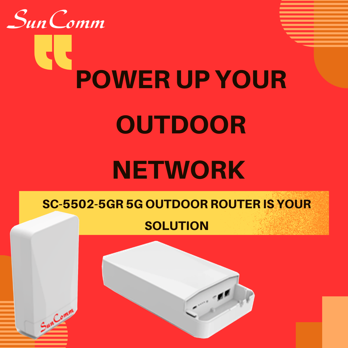 power up your outdoor network